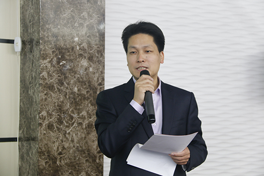 副總經理張俊峰主持課程培訓
