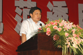 總經理牛小昌作重要講話