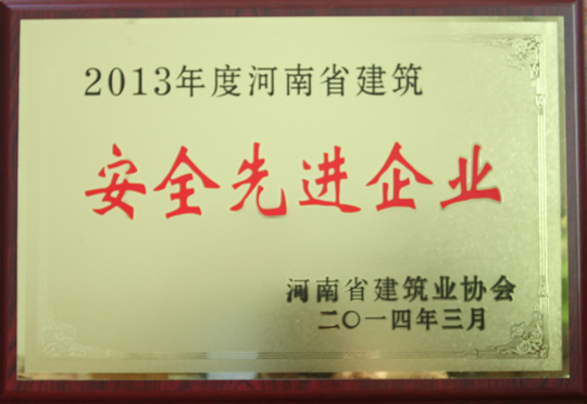 企業(yè)獲得的榮譽(yù)獎牌