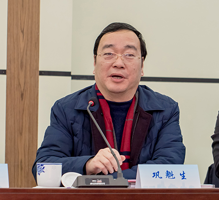 省住建廳副廳長(zhǎng)鞏魁生對(duì)公司院士工作站建設(shè)提出要求